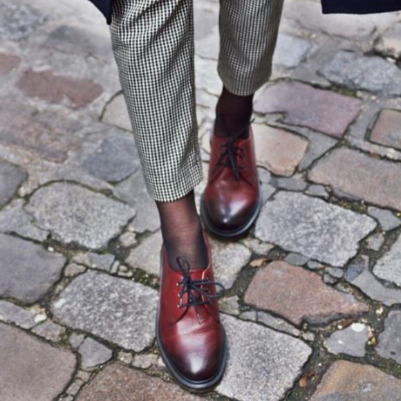 Dr. Martens Shoes | Dr. Martens Women's 1461 W 3-Tie Shoe Cherry Red | Color: Red | Size: 6 | Thereskaaz's Closet
